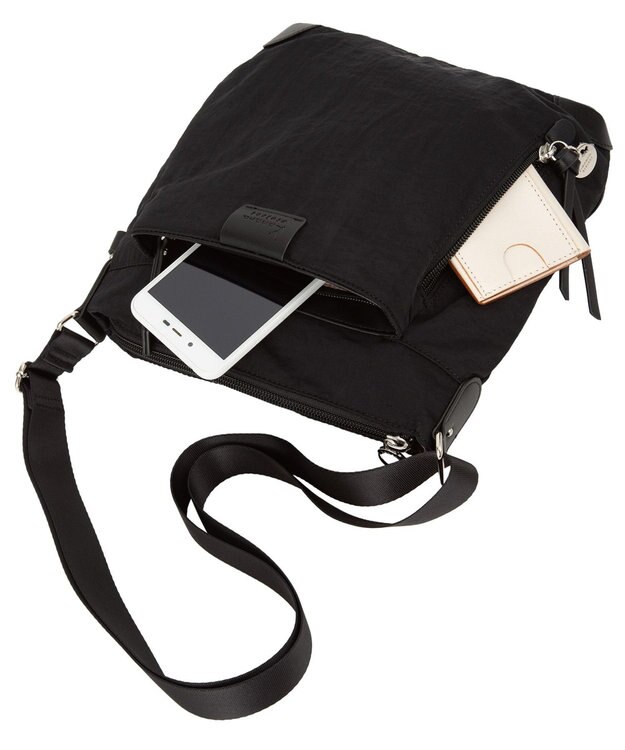 ACE BAGS & LUGGAGE kanana project collection ECD-1 ショルダーバッグ 縦 19082 カナナプロジェクトコレクション ブラック