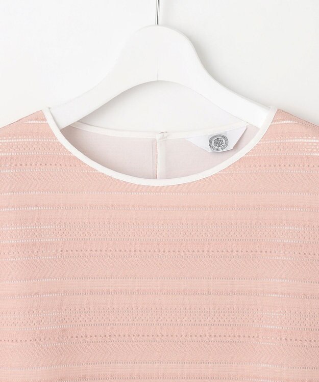 J.PRESS LADIES L 【WEB限定カラーあり・洗える】レースドッキング カットソー 【WEB限定カラー】ピンク系