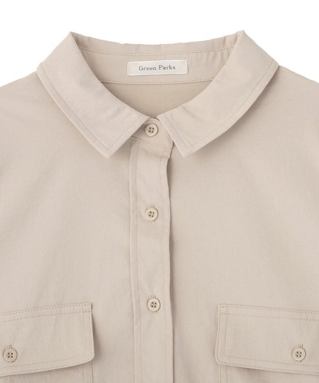 Green Parks ワークシャツジャケット Light Beige
