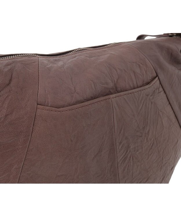 genten アマカ ショルダーバッグ小 ダークブラウン