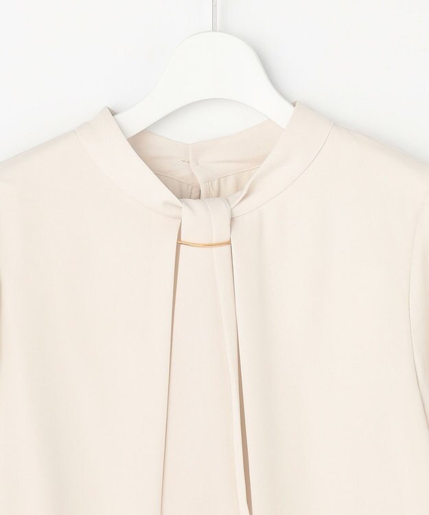 ANY SIS L 【4WAY・裏起毛】エニポカ ボウタイ ブラウス アイボリー