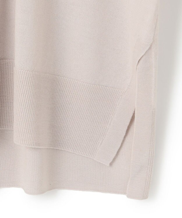 ICB 【洗える】コンパクトウール Vネックプルオーバー トープ系