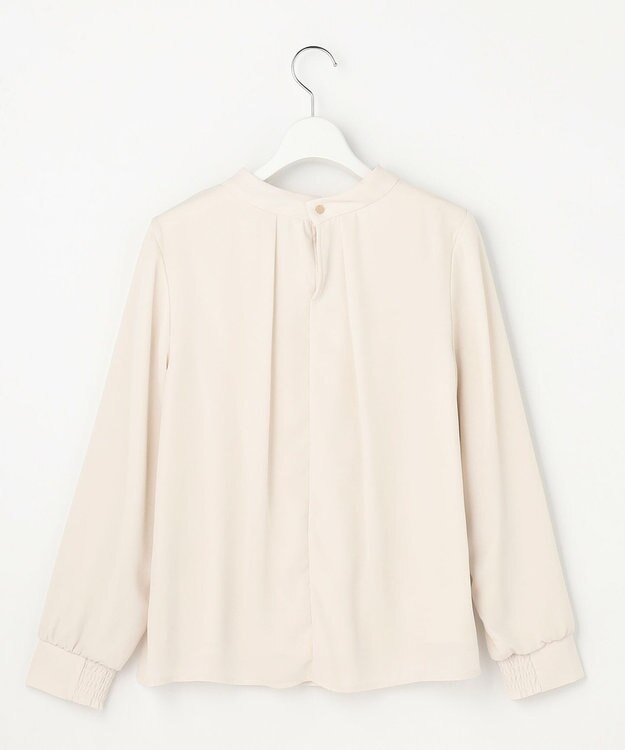 ANY SIS L 【4WAY・裏起毛】エニポカ ボウタイ ブラウス アイボリー