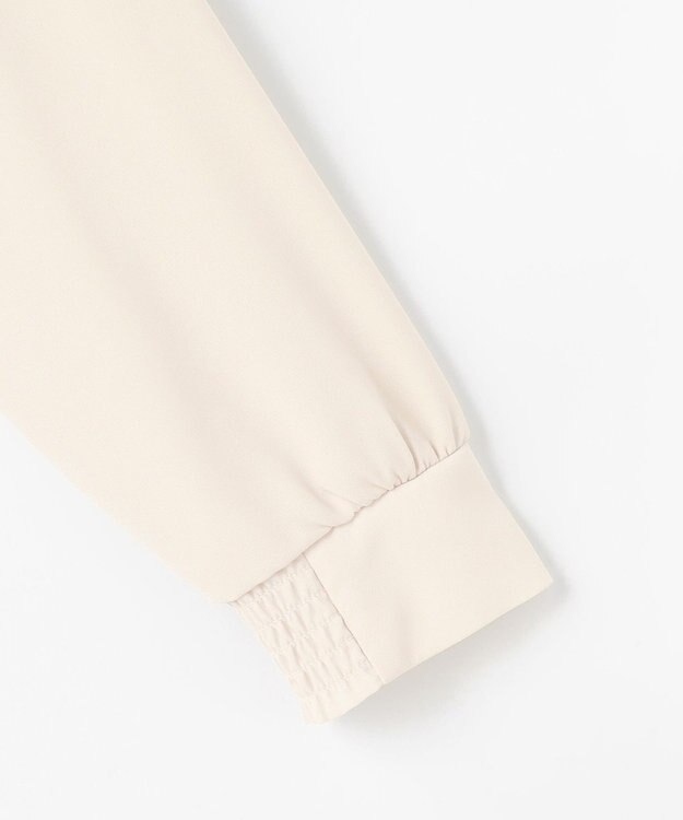 ANY SIS L 【4WAY・裏起毛】エニポカ ボウタイ ブラウス アイボリー