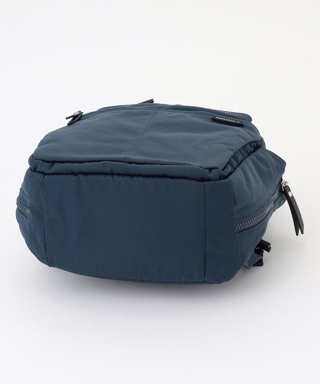 LA BAGAGERIE 【MONICA】サイドジップリュックサック ネイビー