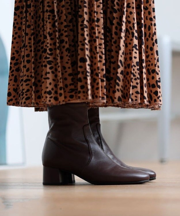 REGAL FOOT COMMUNITY 【リーガルレディース】F74R 晴雨兼用ショートブーツ ブーツ ワイン