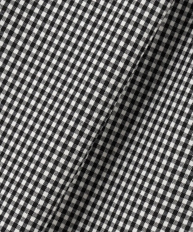 ANY SIS 【洗える】さらさらストレッチ テーパード パンツ ギンガムチェック