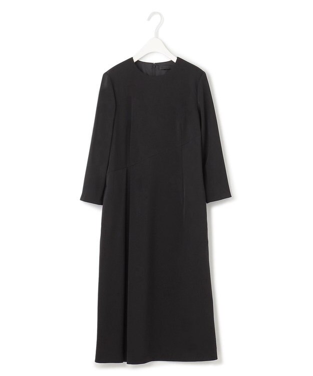 ICB L 【UVカット・防シワ・速乾・洗える】Fied ワンピース ブラック系