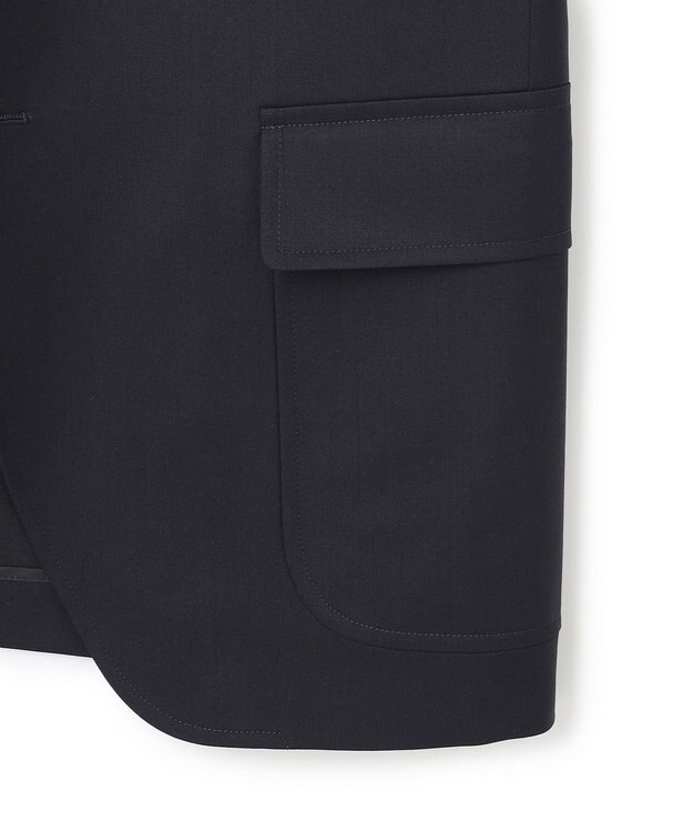 J.PRESS MEN 【WEB・一部店舗限定】シングルブレザー / 金釦 / 3B / 背抜き ネイビー系