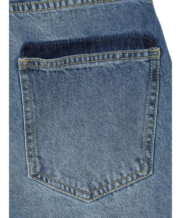 earth music&ecology サイドラインデニムパンツ Medium Indigo