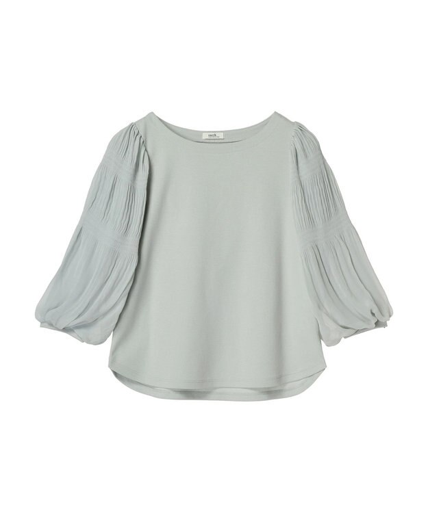 earth music&ecology マジョリカプリーツプルオーバー Mint