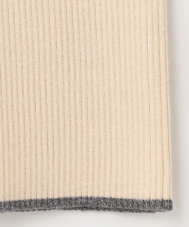 ANY SIS 【大人百花掲載 ヨンアさん着用】2SET ニットジャンスカ セット ライトグレー×アイボリー