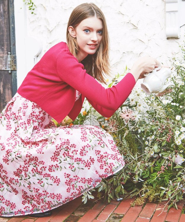 TOCCA 【洗える】CHRISTMAS PARADE ドレス レッド系7