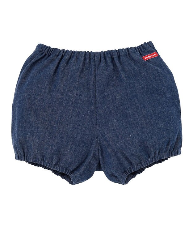 MIKI HOUSE HOT BISCUITS 顔ドン ブルマ＆ボディシャツセット【BOX付き】 オレンジ