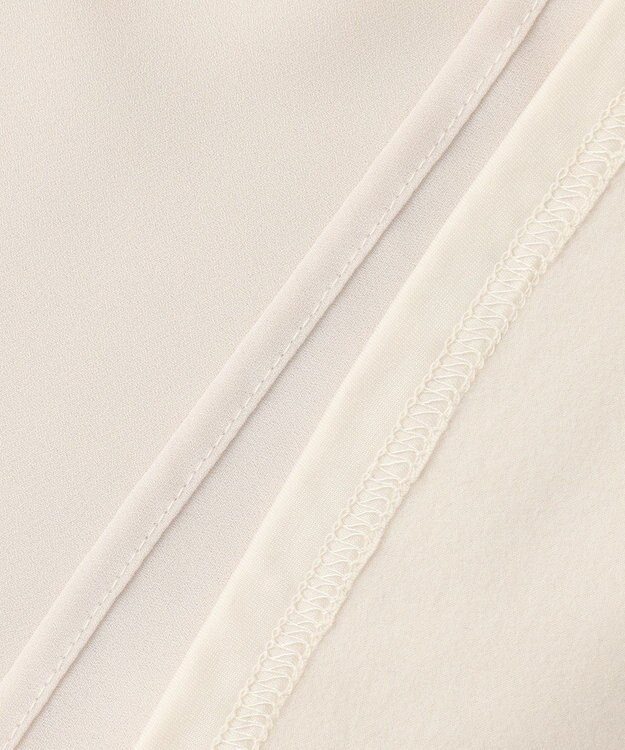 ANY SIS L 【4WAY・裏起毛】エニポカ ボウタイ ブラウス アイボリー