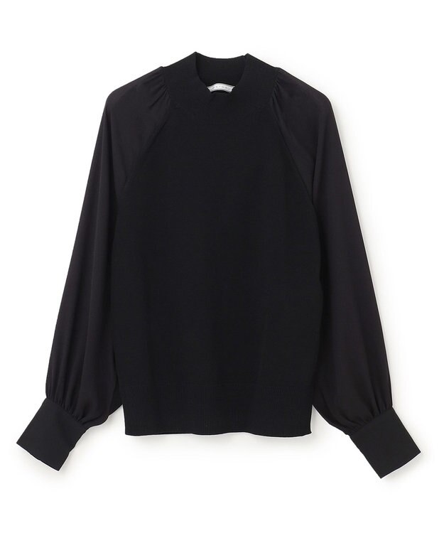 BEIGE， 【S-size】HOLLY / ドッキングニット Black