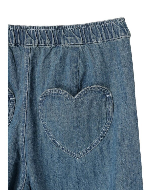 Green Parks ・Ｄｏｕｂｌｅ　Ｆｌａｇｓ　ハートポケットデニムパンツ Indigo