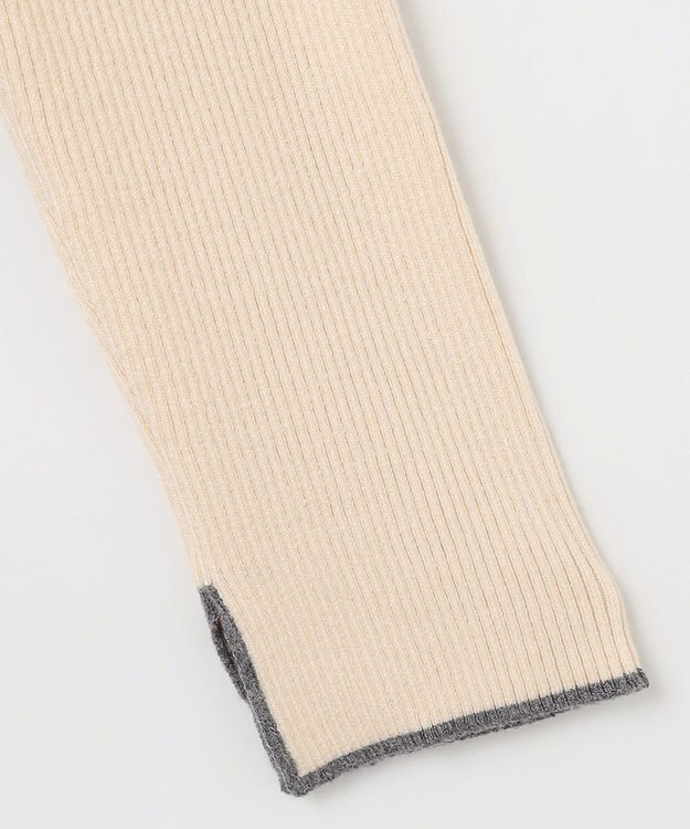 ANY SIS 【大人百花掲載 ヨンアさん着用】2SET ニットジャンスカ セット ライトグレー×アイボリー