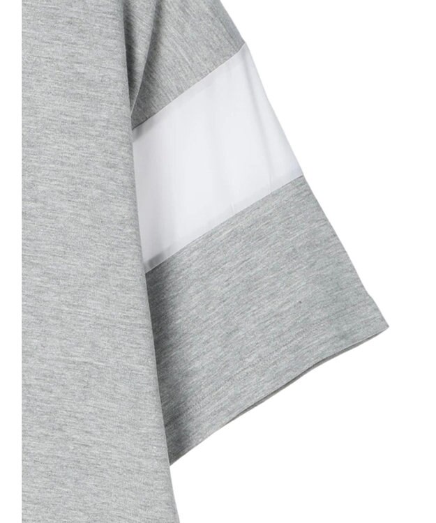 AMERICAN HOLIC 異素材ラインカットプルオーバー2 Light Gray Mixture