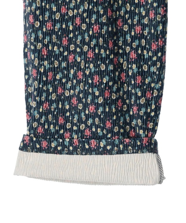 Green Parks ・ＳＵＧＡＲ　ＳＰＯＯＮ　コバナプリーツベロアパンツ Blue