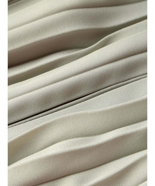 earth music&ecology ＳＥＴ２点　オーガンジー刺繍＋プリーツワンピース Black