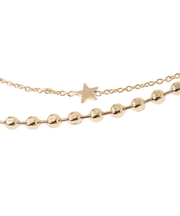 AMERICAN HOLIC ２点セット　スターチェーンネックレス Gold