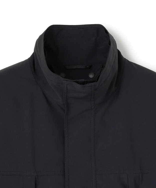 JOSEPH HOMME スプリットピーチストレッチ　コート ブラック系