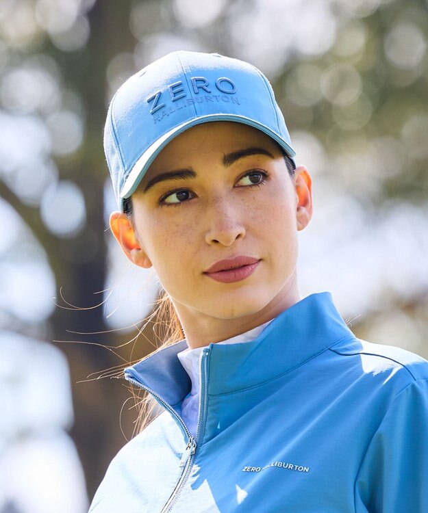 ZERO HALLIBURTON 【雑誌掲載】 立体ロゴキャップ 85061 ライトブルー