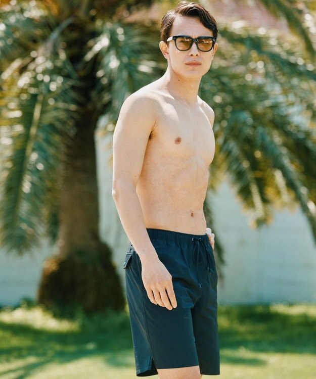 San-ai Resort（三愛水着楽園） メンズ水着　M・L・LL　【San-ai Resort（サンアイリゾート）】 ブラック