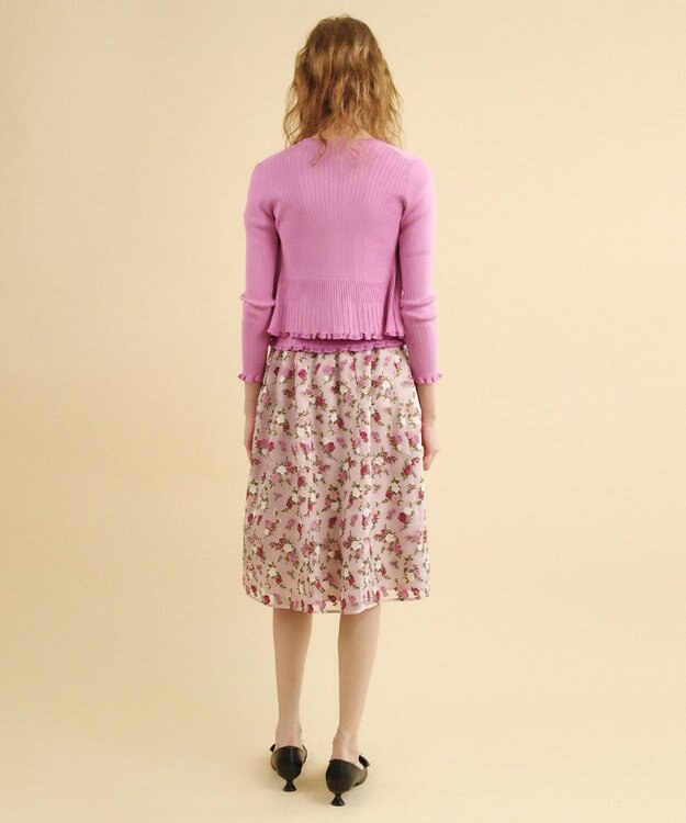 TOCCA 【消臭・洗える】【MY ONLY COLLECTION】OVERNIGHT SENSATION スカート ピンク系