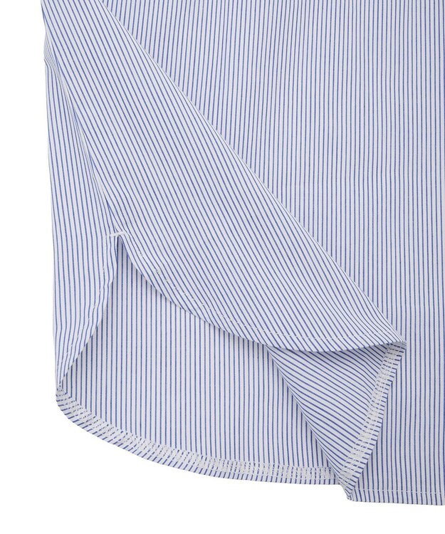 Green Parks 裾ドッキングホワイトインナー Stripe White