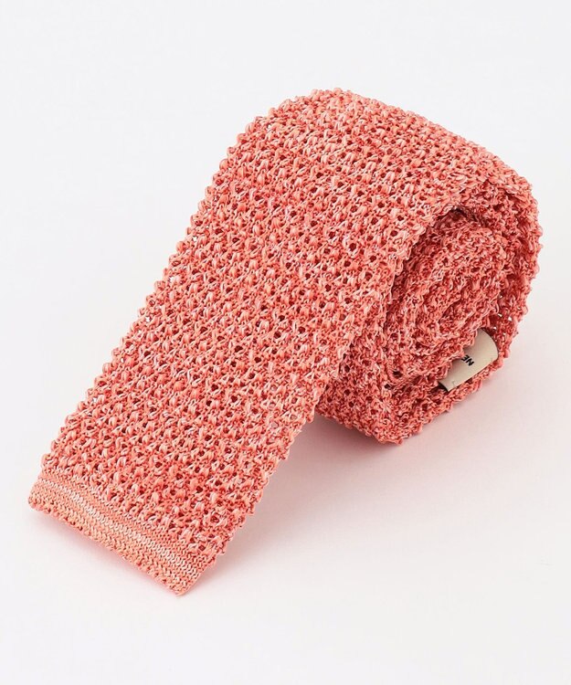 J.PRESS MEN 【J.PRESS KNIT TIE COLLECTION】無地 ニットネクタイ ピンク系