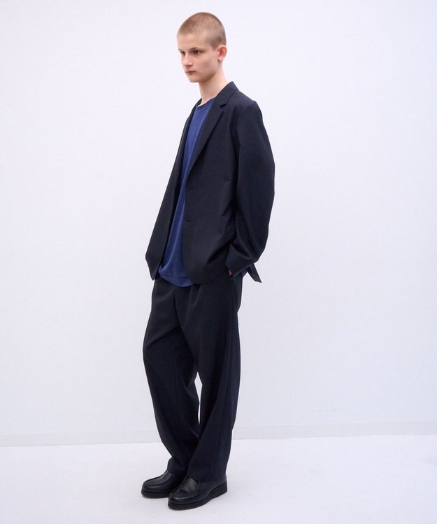 ATON 【26FW】WOOL TROPICAL | テーラードジャケット - UNISEX NAVY