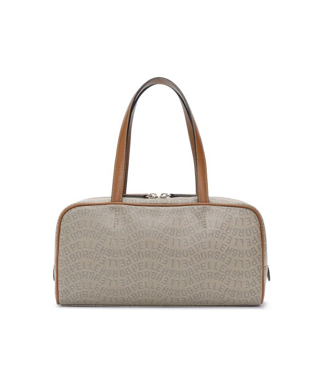 PELLE BORSA スモールボストン Grise グリーズ 9116 キャメル