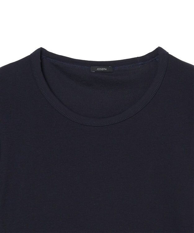 JOSEPH ジャージーリブ　ティーシャツ Navy