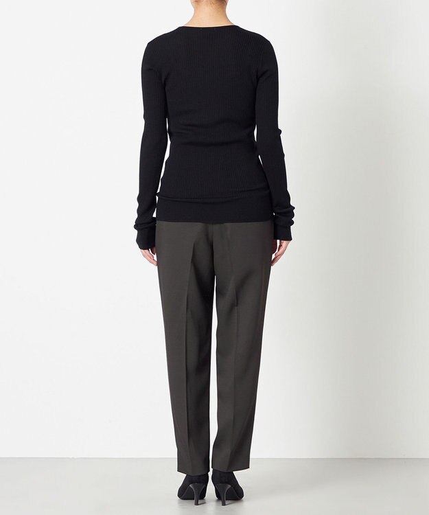 NAVE 【Nave】リュクスウール クルーネックニット ホワイト系