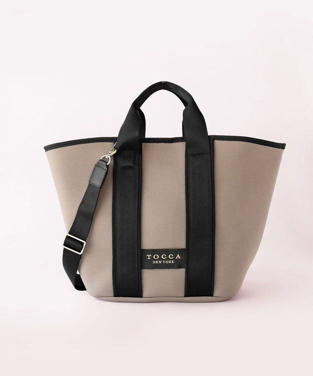 TOCCA 【WEB&一部店舗限定】COSTA BACKET TOTE トートバッグ ベージュ系