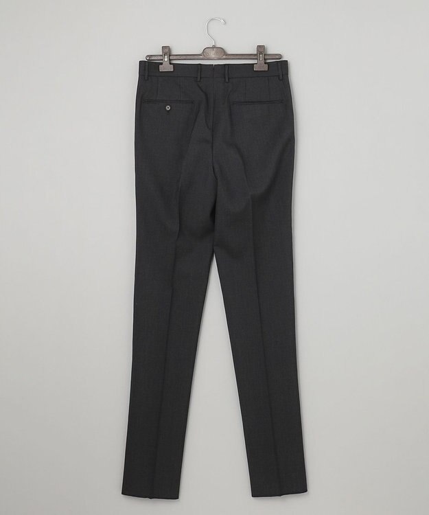 GOTAIRIKU 【AIRY MOVE / セットアップ対応】ウォッシャブルウールトロピカル セットアップパンツ（１タック） グレー系