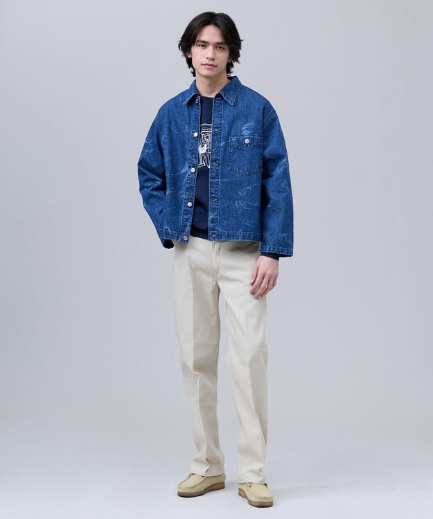 J.PRESS MEN 【J.PRESS ORIGINALS】SHIOTA US NAVY Denim Jacket / Japan Made ブルー系