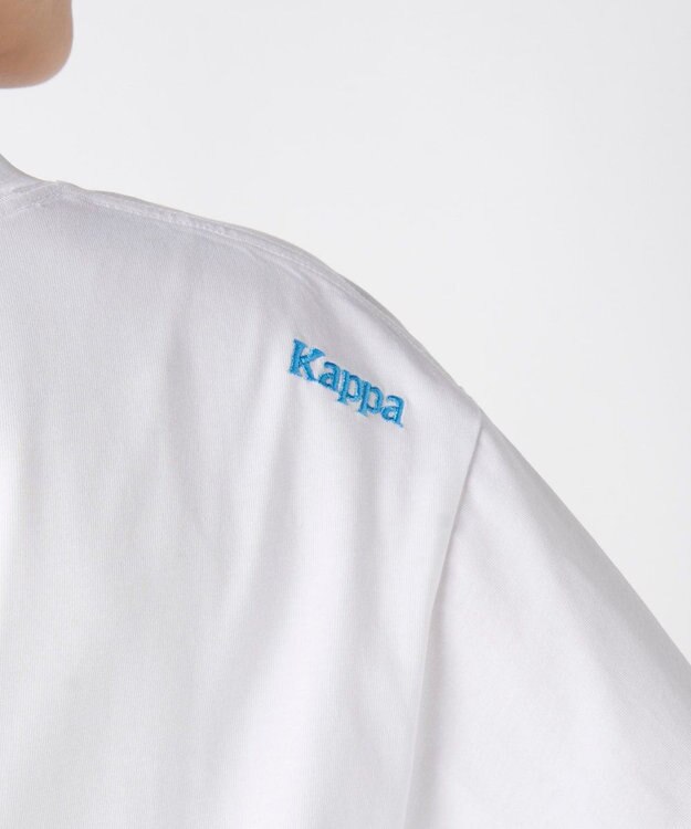 OP／FILA 【Kappa】フロントグラフィック ロンT ホワイト