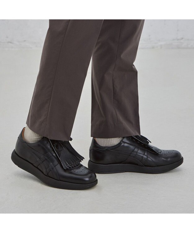 ASICS WALKING ランウォーク トラッド スニーカー LUX 3E ブラック