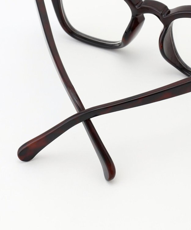 自由区 プレーン リーディンググラス ブラウン(+1.00)