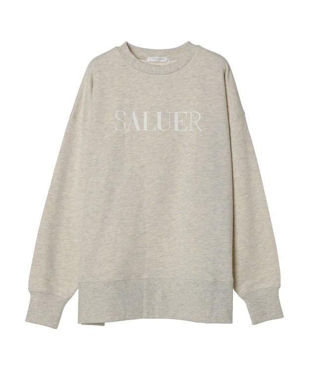 Green Parks 裏起毛ロゴプルオーバー Oatmeal