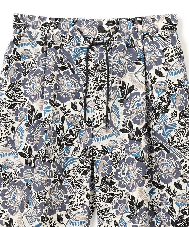 JOSEPH HOMME 新柄【洗える/ストレッチ/シワになりにくい】クールドッツストレッチ メキシカントプリント ショートパンツ/ BERMUDA ホワイト系5