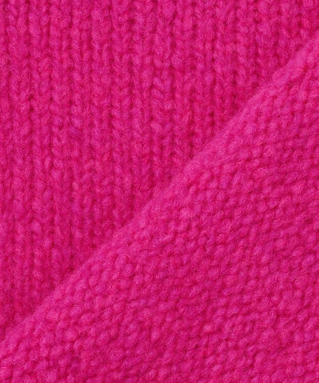 23区 S 【見上愛さん着用/STORY・VERY掲載】ブラッシュドエアーウール ファンシーニット マゼンタ系