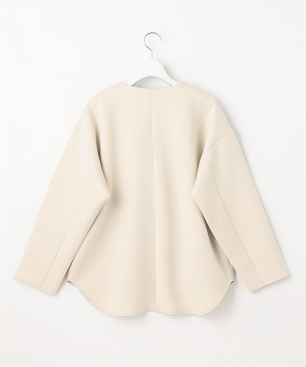 Feroux 【洗える】ダンボール アウター アイボリー系