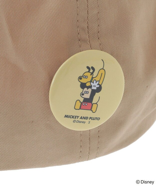 Green Parks Ｍｉｃｋｅｙ　ｆｒｉｅｎｄ　／　バッジ付きＣＡＰ Beige