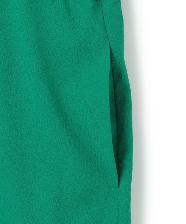 UNFILO BREEZEMOVE ウエストドロストワンピース グリーン