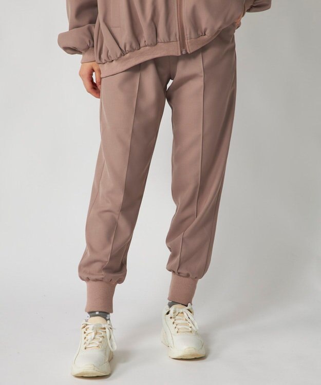 OP／FILA 【Kappa】ダブルクロス ユニセックスジョガーパンツ ベージュ