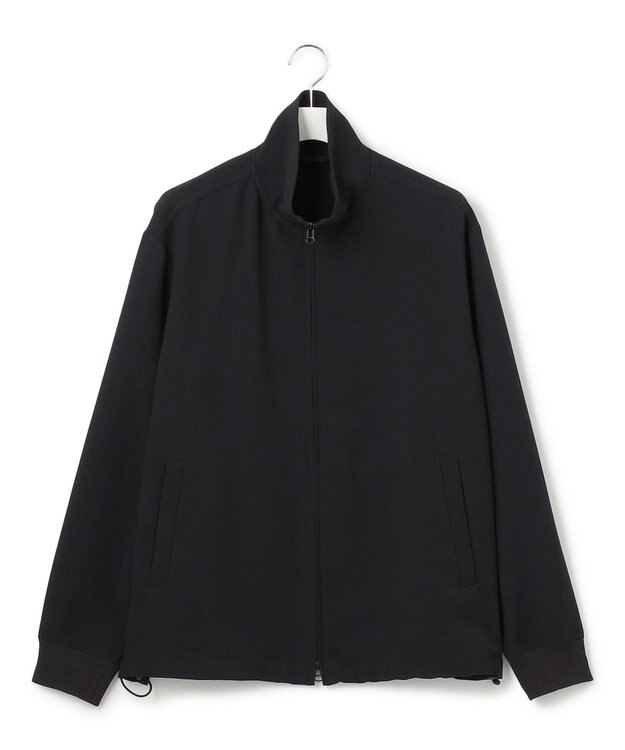 J.PRESS YORK STREET 【UNISEX】ジャージライクツイル トラックジャケット ブラック系
